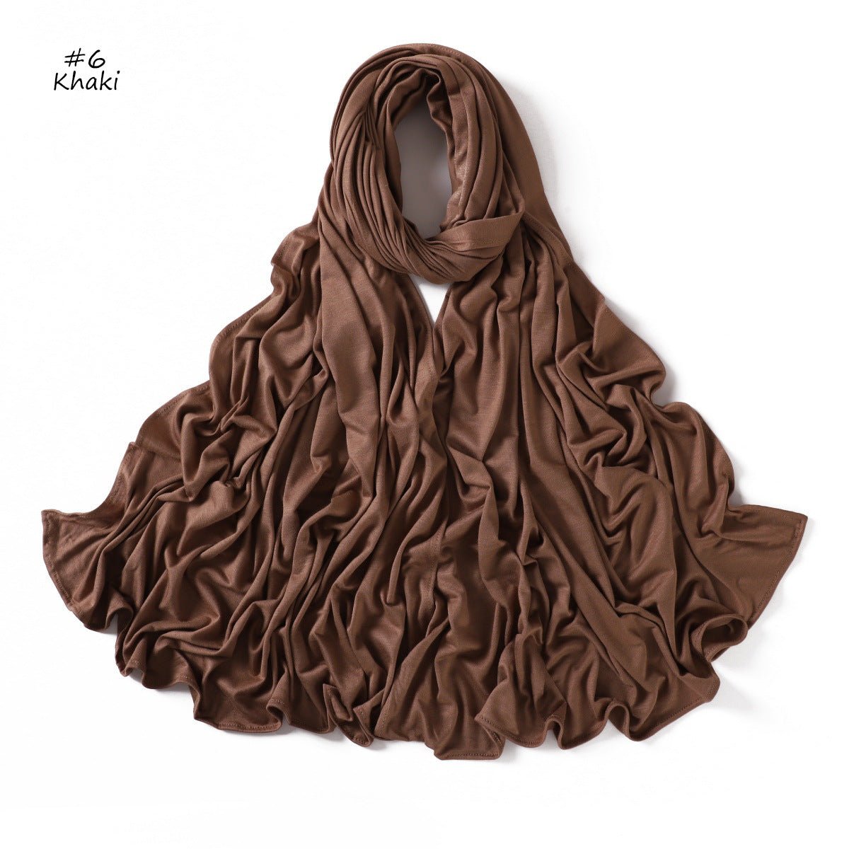 Foulard Hijab en Coton Mercerisé Doux et Respirant (MH126)