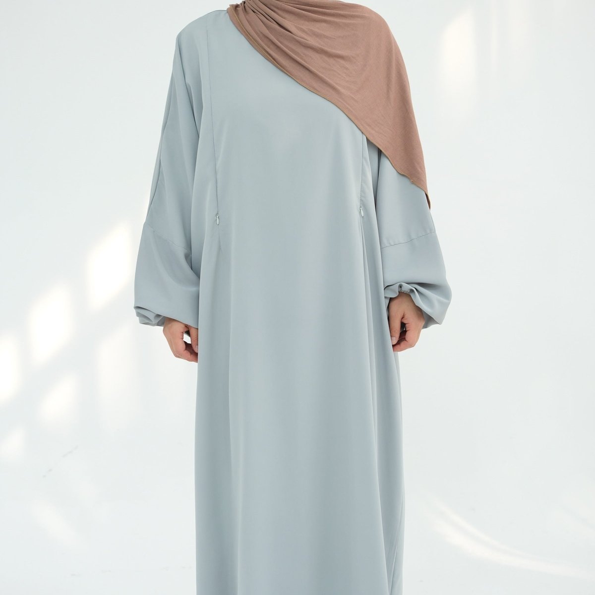 Abaya d'allaitement en tissu Nida (MA387)