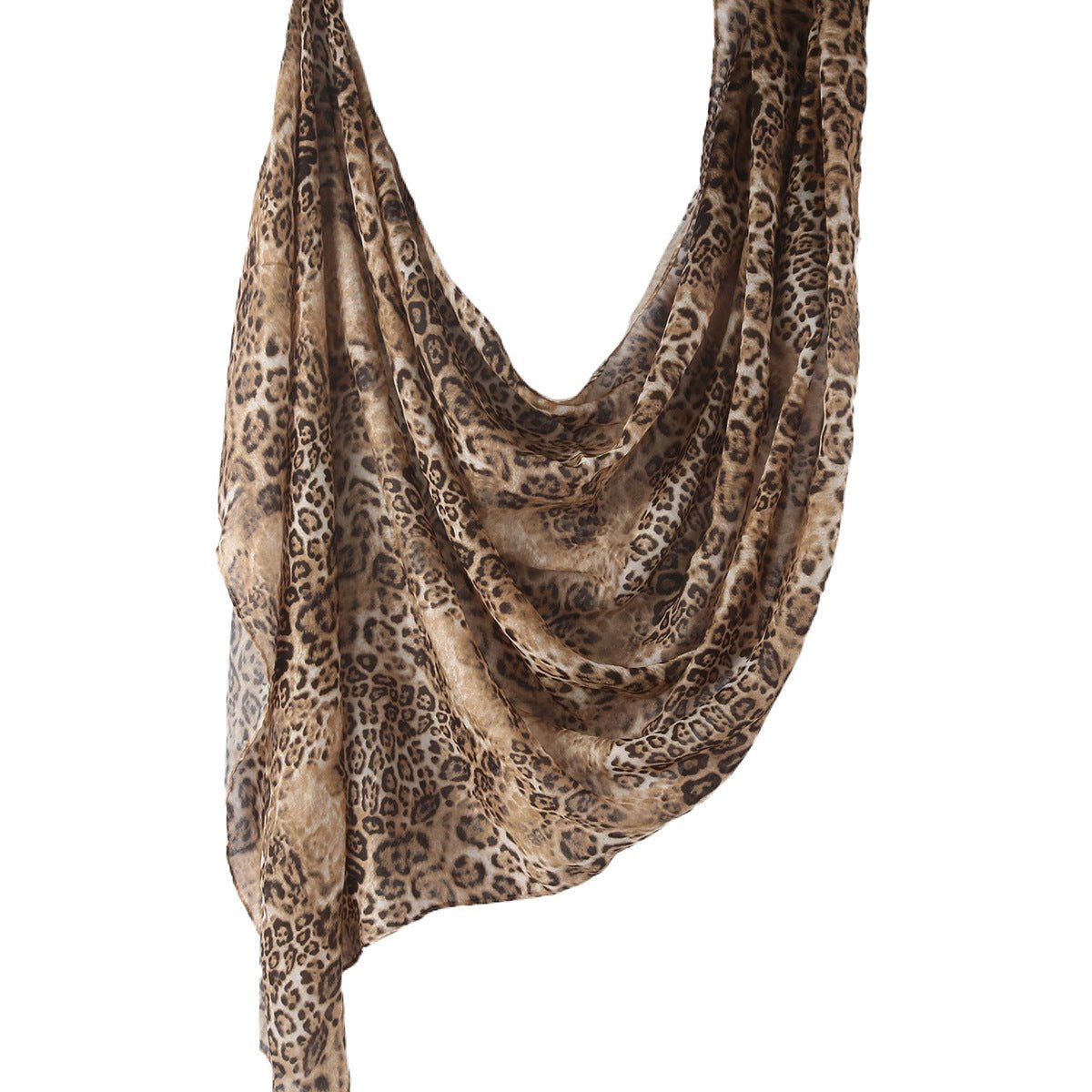 Hijab Tendance Imprimé Léopard Polyvalent (MH164)