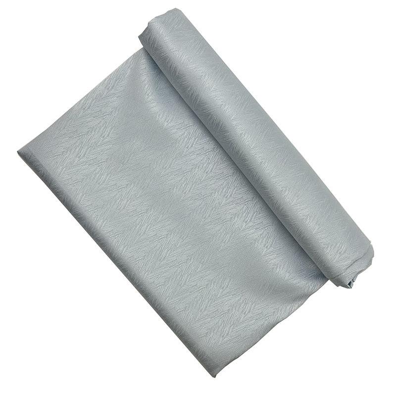 MH009 Hijab Musulman en Satin Jacquard à Motif Ondulé