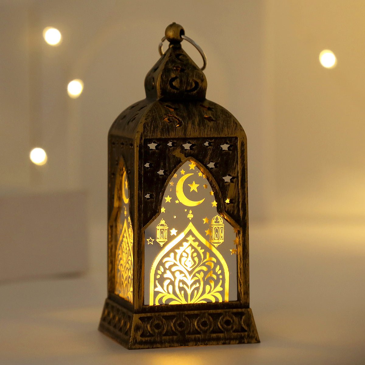 Lanterne Château Islamique Décorative à Suspendre ou à Poser (MAC397)