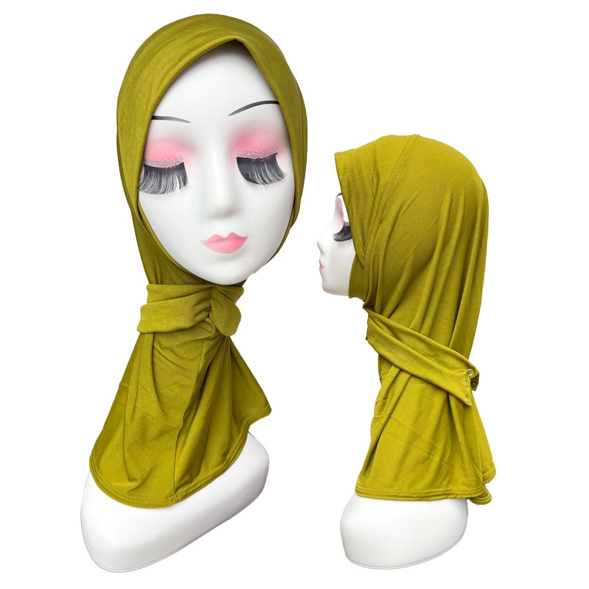 Bonnet Sous-Hijab Extensible avec Bouton-Pression (MH234)