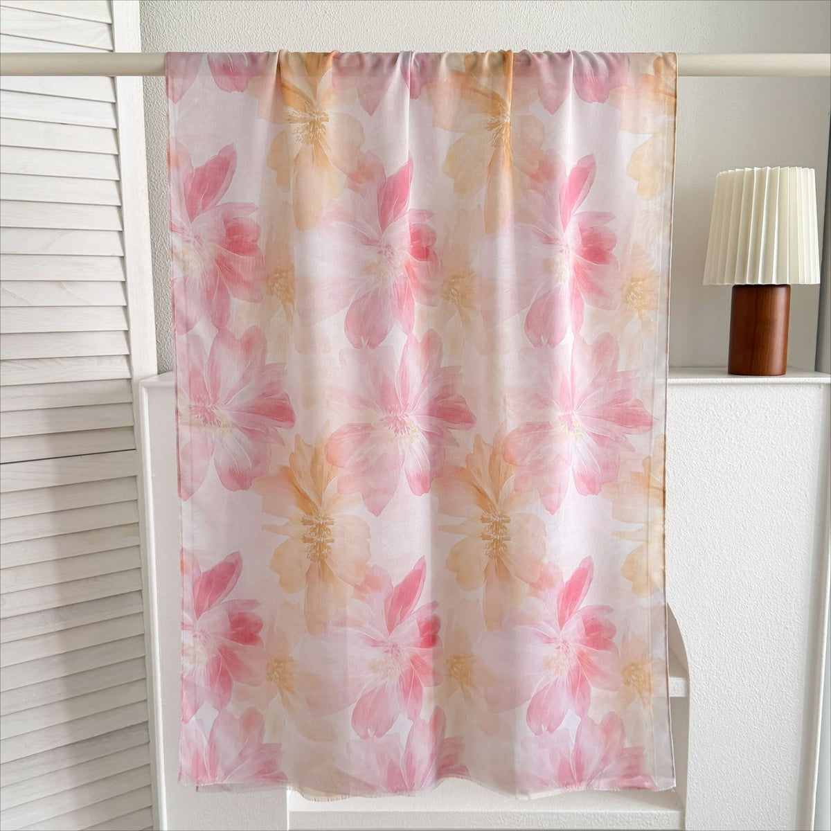 Foulard Hijab Léger Imprimé Aquarelle et Tie-Dye (MH257)