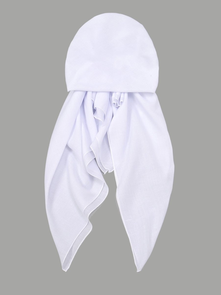 Bonnets Turban Élastiques Premium, Foulard Triangle avec Design Pull-on à Deux Pans (MH118)