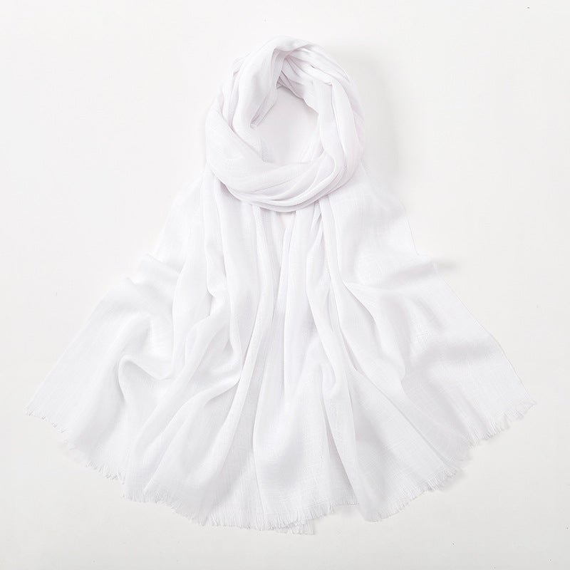 Écharpe Hijab en Coton Bambou (MH208)