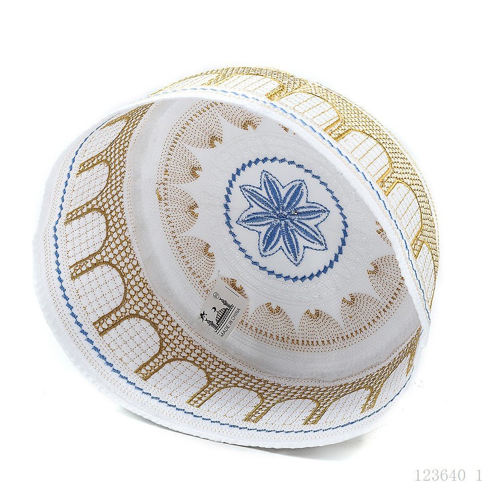 Bonnet de Prière Kufi Brodé (MR088)