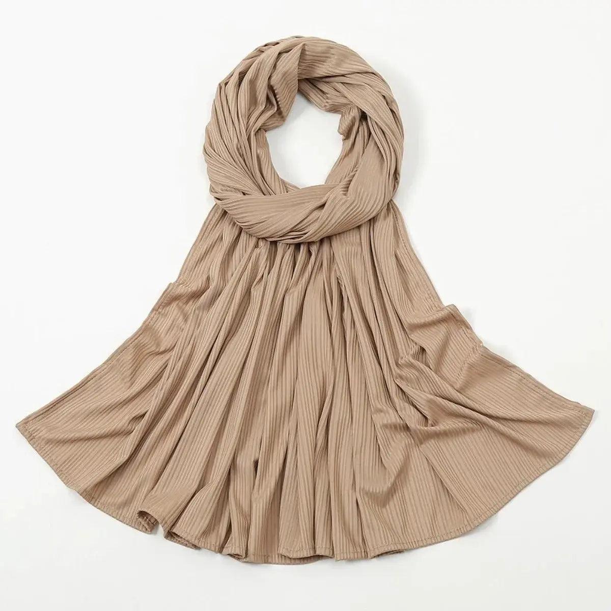 Hijab en Jersey Doux Froissé | Hijab Froissé (MH001)