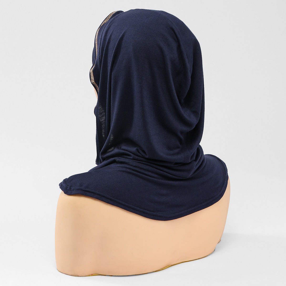 Crystal Trim Instant Hijab Cap(MH256)