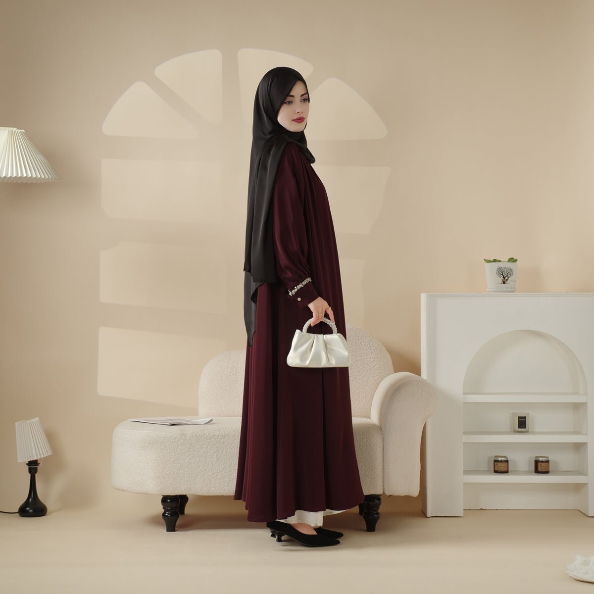 Cardigan Abaya, Abaya style occidental (MOA061)
