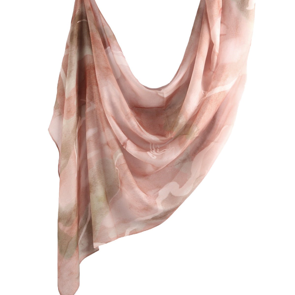 Hijab Imprimé Floral Aquarelle (MH103)