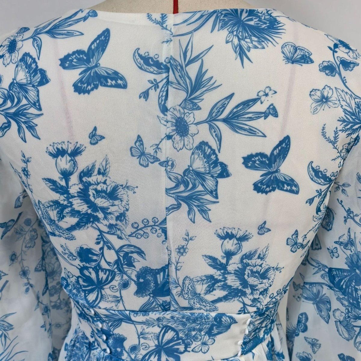 Robe Maxi Imprimé Botanique (MS392)