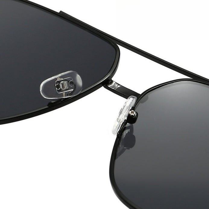 Lunettes de soleil vintage à double pont - Style rétro intemporel pour homme et femme (MAC265)