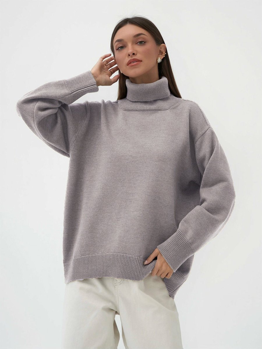 Pull Col Roulé Classique et Polyvalent (MS055)