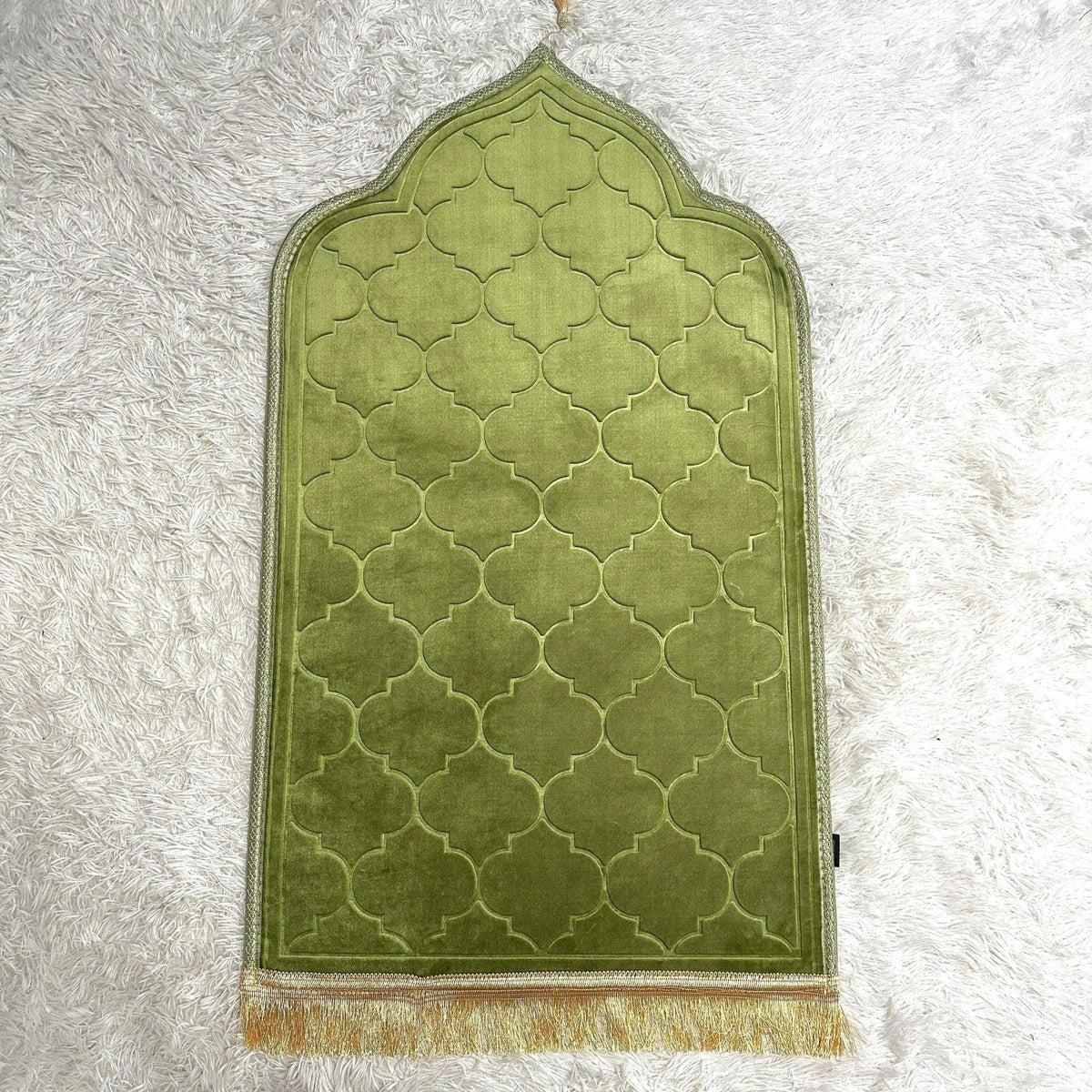 Tapis de prière MC010 en flanelle douce