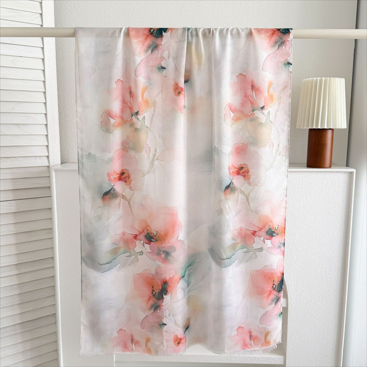Foulard Hijab Léger Imprimé Aquarelle et Tie-Dye (MH257)
