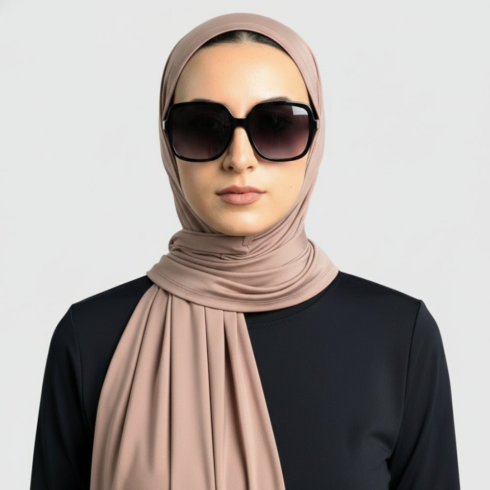 Hijab de Sport Rafraîchissant Antidérapant Premium | Hijab de Sport Respirant (MH196)
