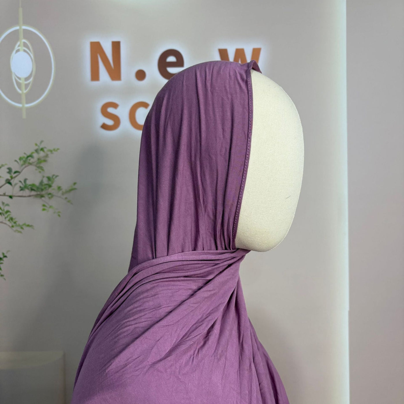 Foulard Hijab Jersey Bambou (MH255)