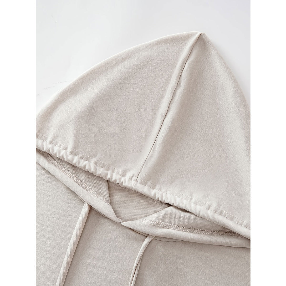 Robe Décontractée à Capuche avec Poche, Couleur Unie - Robe d'Intérieur Pudique à Manches Longues avec Capuche à Cordon (MA282)