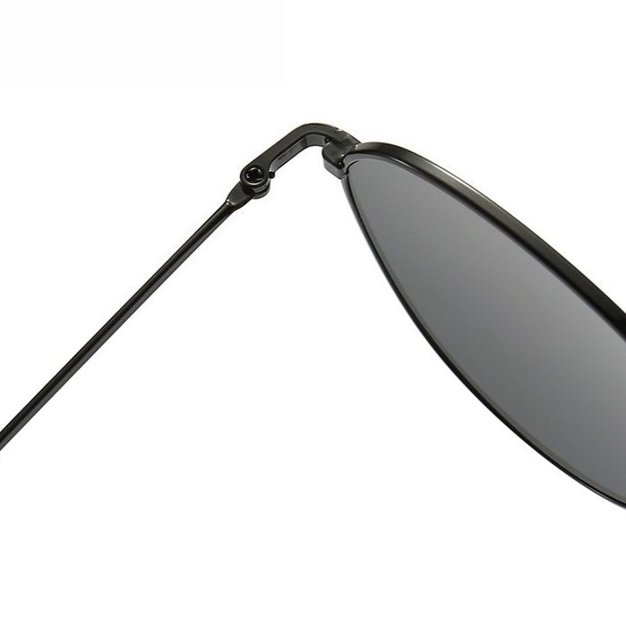 Lunettes de soleil rétro élégantes pour femme, classiques avec verres dégradés (MAC264)