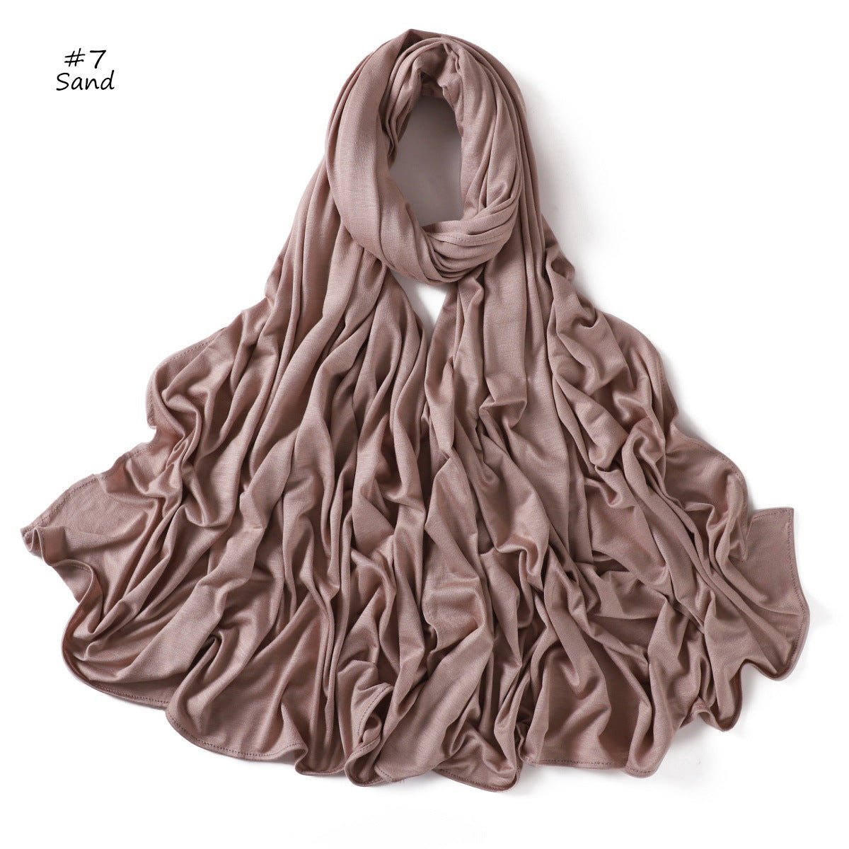 Foulard Hijab en Coton Mercerisé Doux et Respirant (MH126)