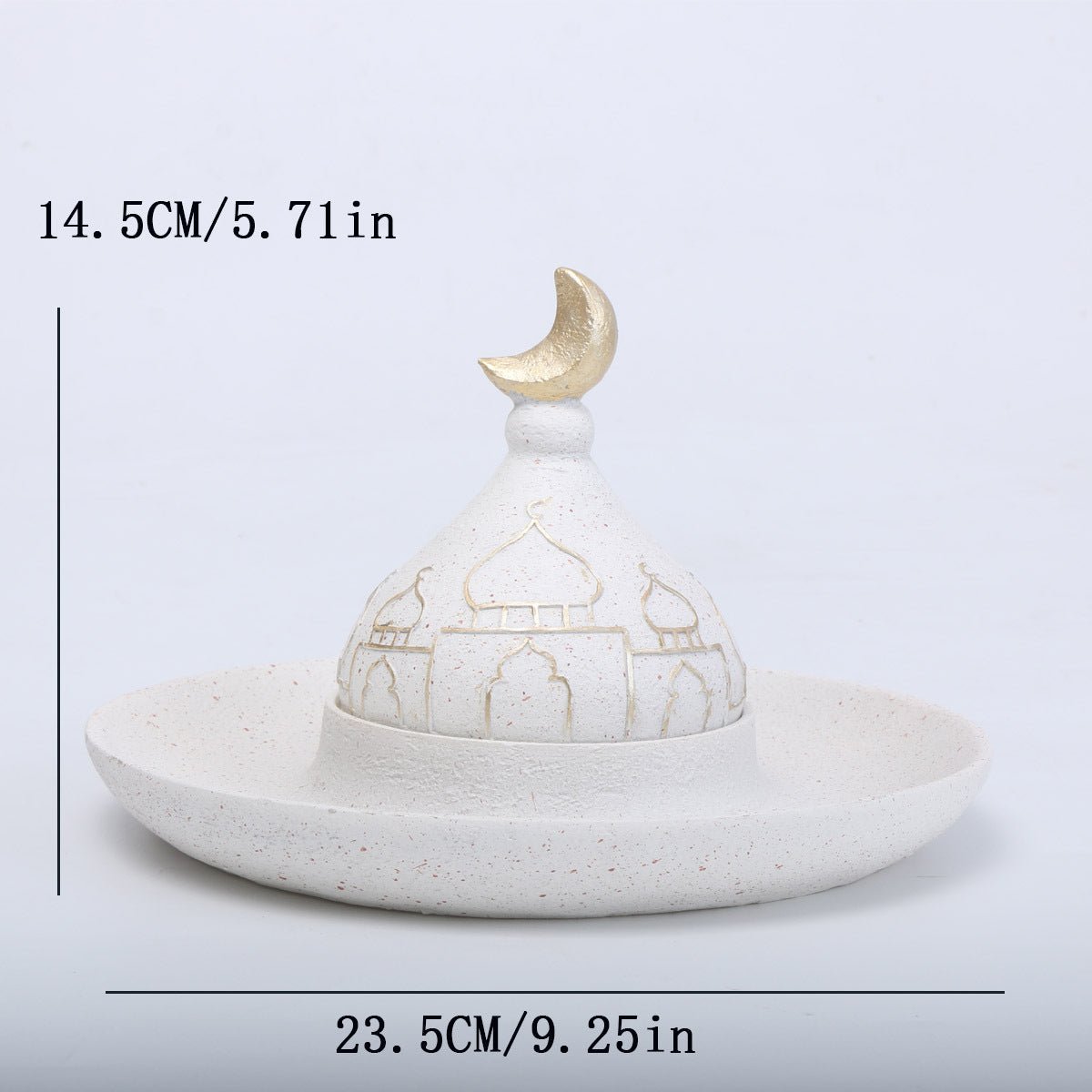 Ornement décoratif en résine Mosquée islamique (MAC396)