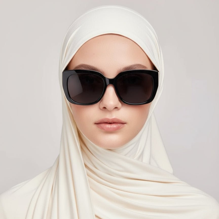 Hijab en Jersey de Bambou Premium | Hijab en Bambou Naturel (MH195)