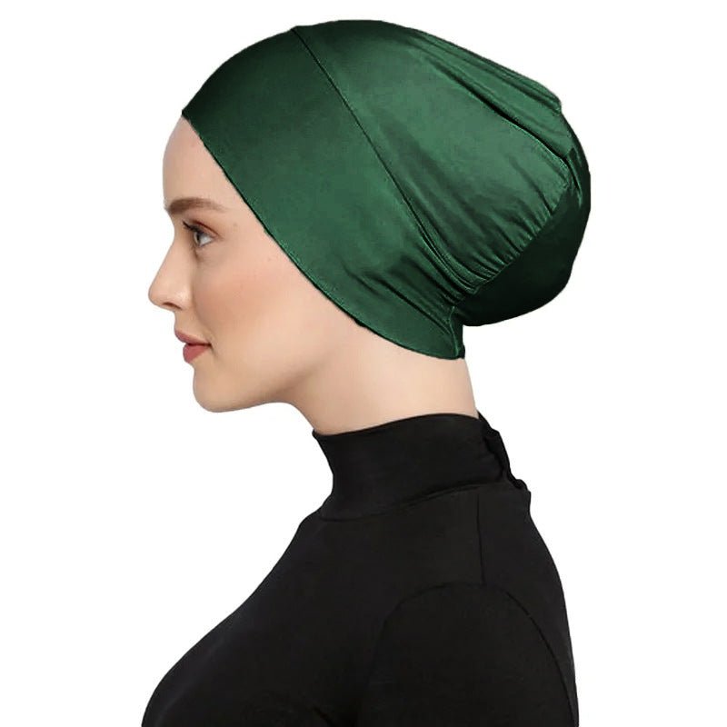 Bonnet sous-hijab en coton mercerisé | Bonnet hijab musulman (MH199)