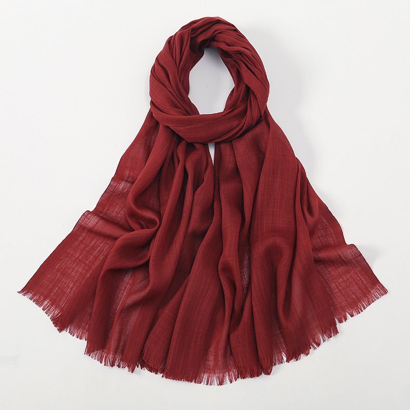 Écharpe Hijab en Coton Bambou (MH208)