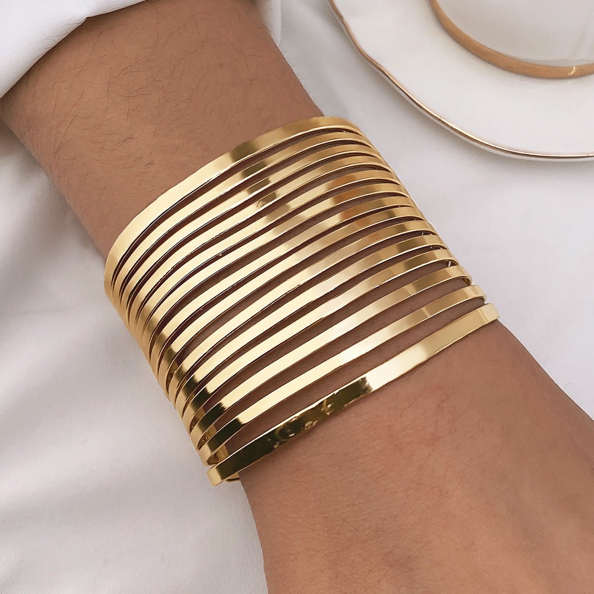 Bracelet en alliage exagéré de style bohème (MAC205)