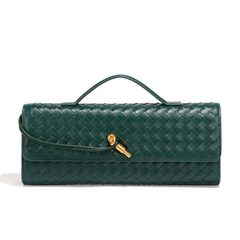 Pochette en cuir PU tissé (MAC432)
