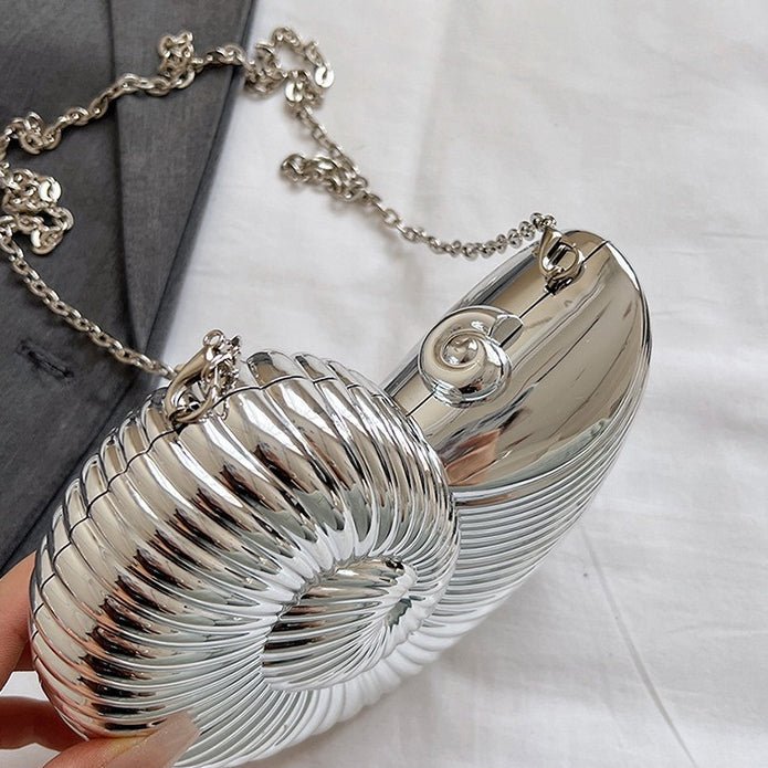 Sac pochette unique et chic inspiré du coquillage (MAC311)