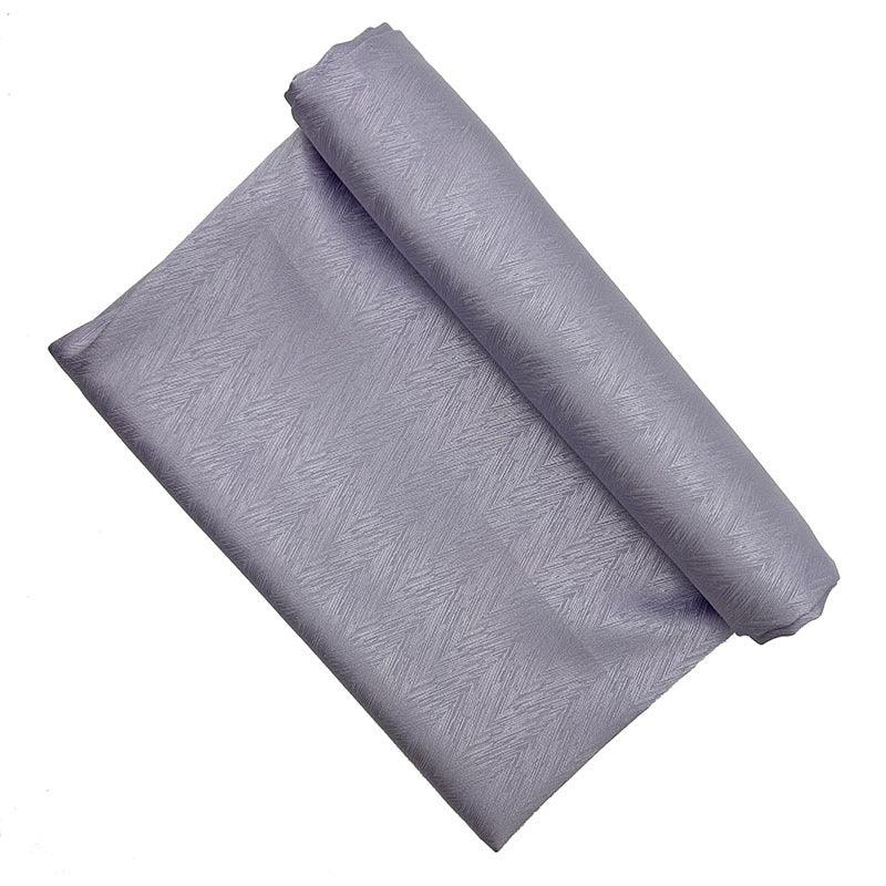 MH009 Hijab Musulman en Satin Jacquard à Motif Ondulé