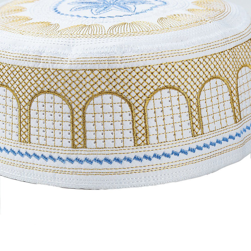 Bonnet de Prière Kufi Brodé (MR088)