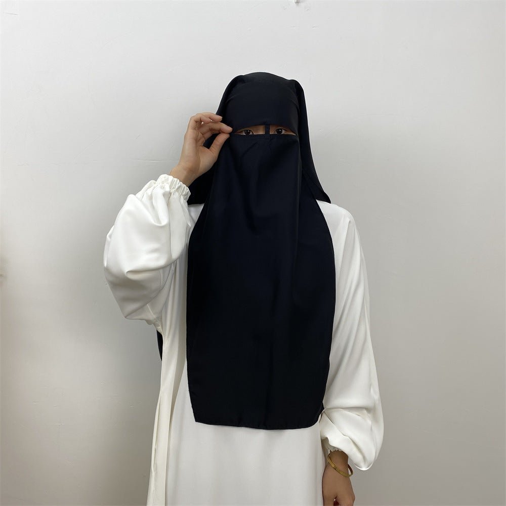 Nida Niqab : Un niqab tendance et polyvalent pour les musulmanes pudiques (MH085)