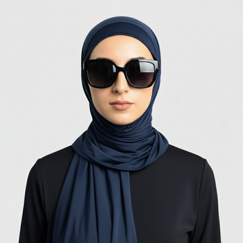 Hijab de Sport Rafraîchissant Antidérapant Premium | Hijab de Sport Respirant (MH196)