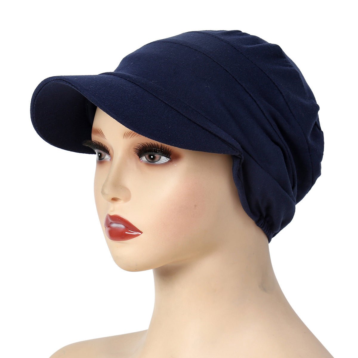 Hijab polyvalent, chapeau à bordure (MH108)