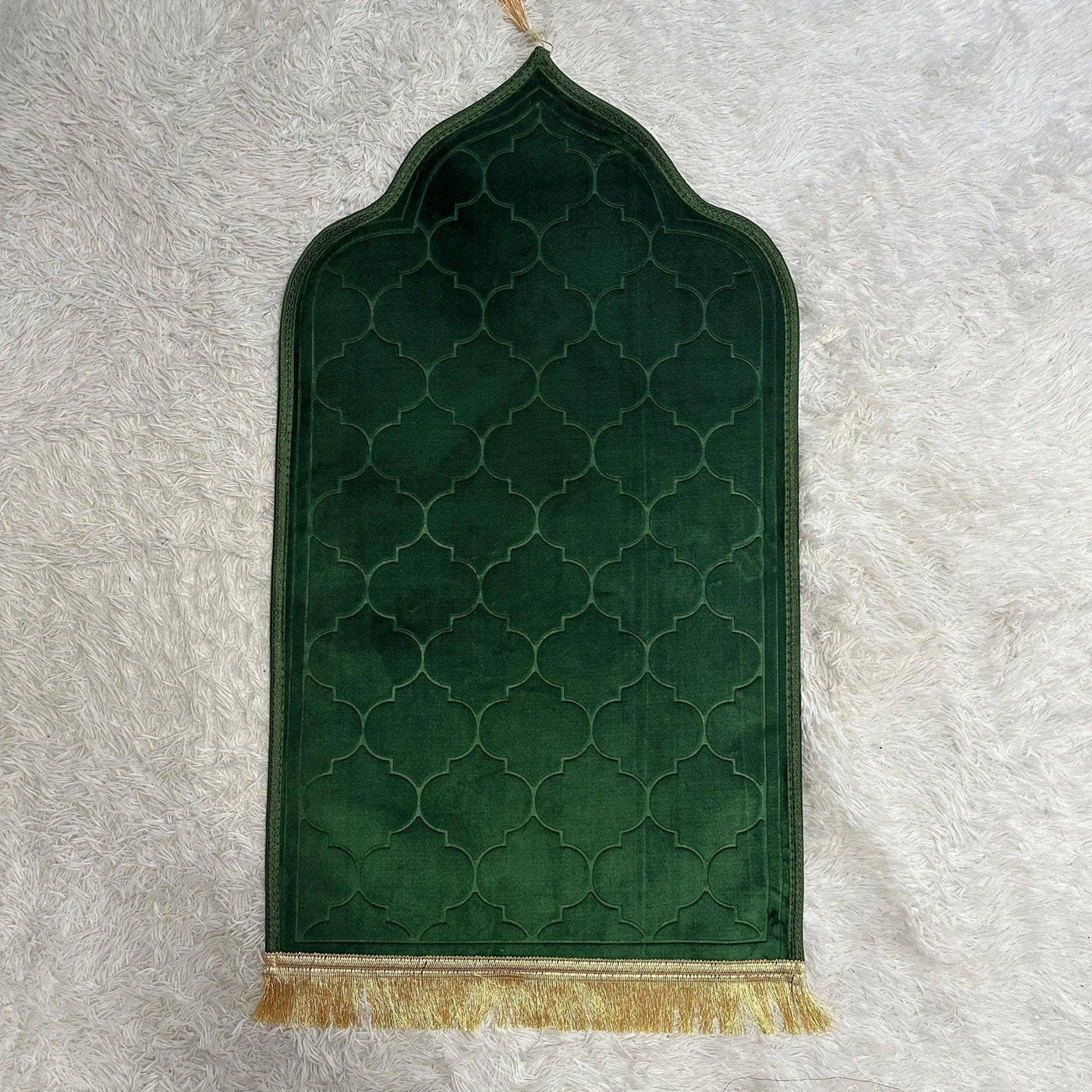 Tapis de prière MC010 en flanelle douce