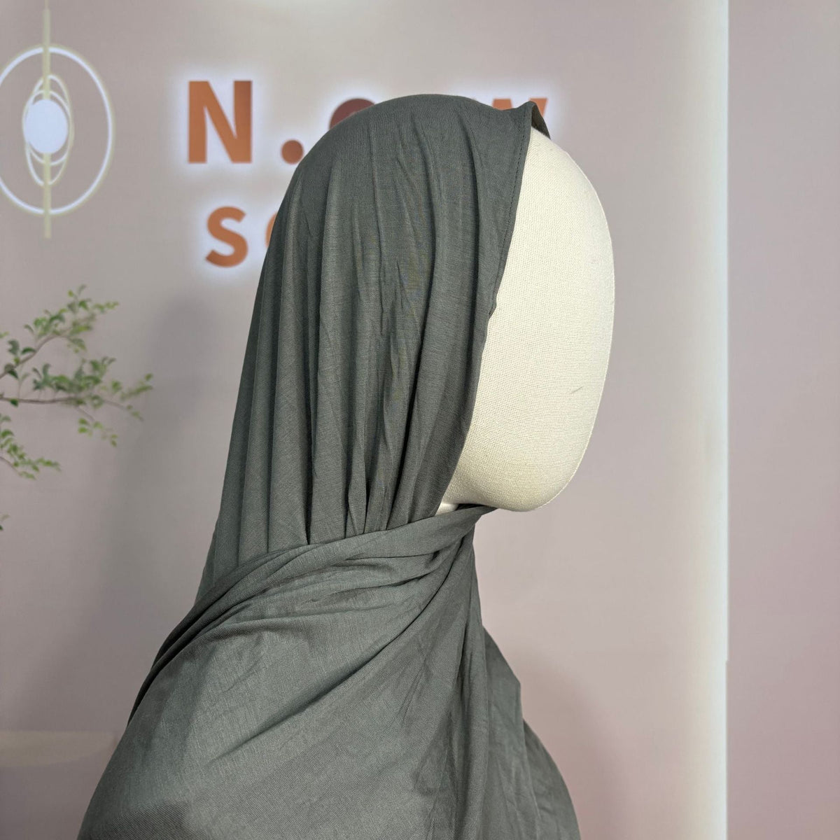 Foulard Hijab Jersey Bambou (MH255)