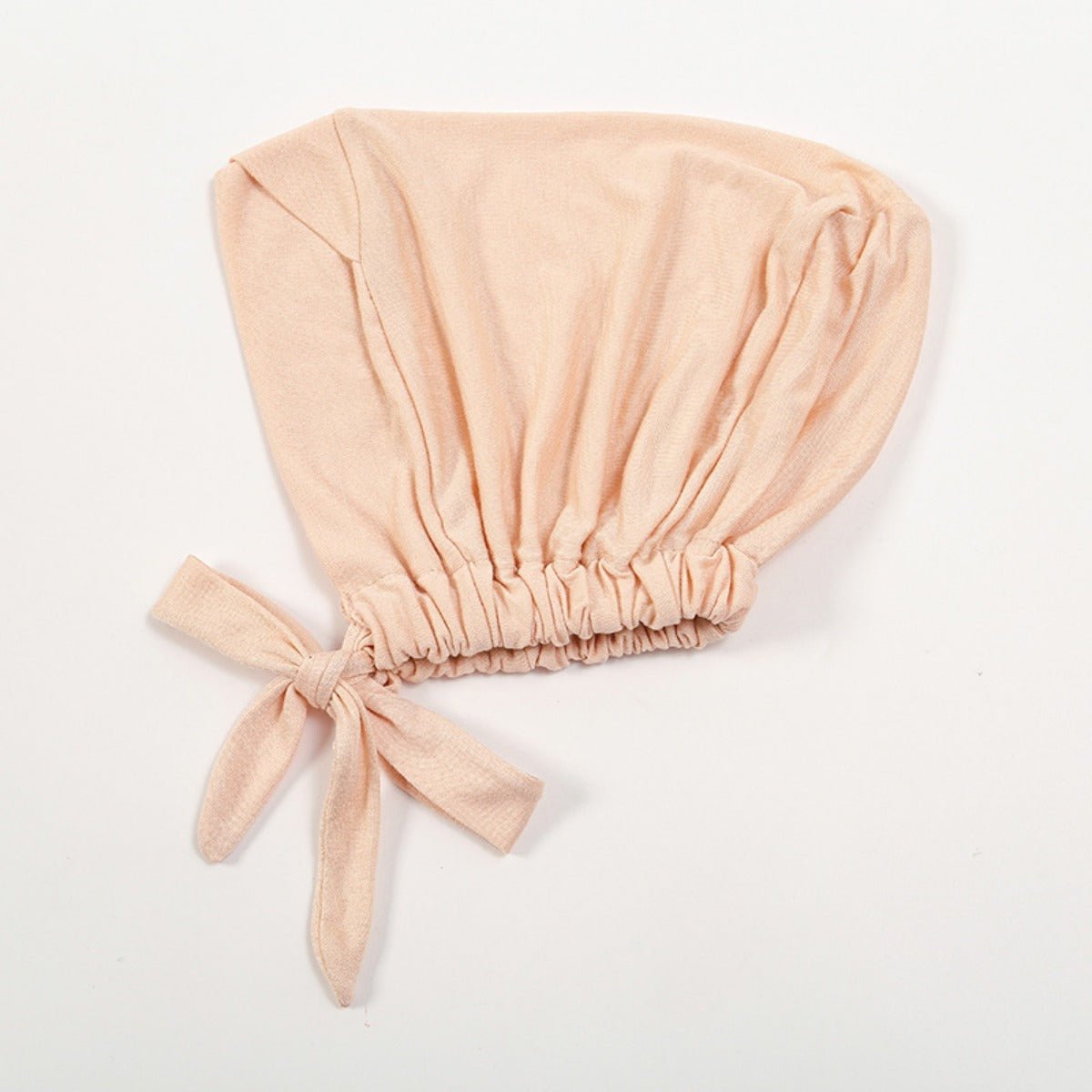 Bonnet hijab en coton mercerisé premium à bandes croisées avec bord ajustable (MH116)