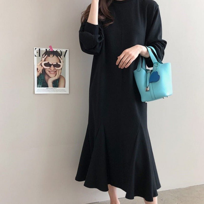 Robe Sirène en Sweat Doublé Polaire (MS193)