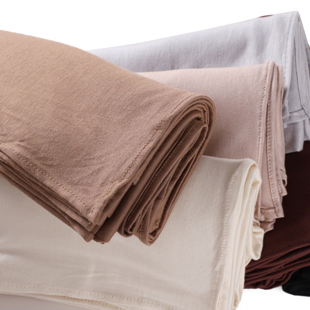 Foulard Hijab en Coton Mercerisé Doux et Respirant (MH126)