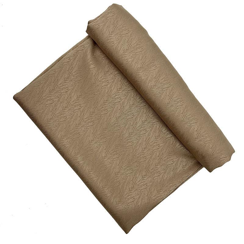 MH009 Hijab Musulman en Satin Jacquard à Motif Ondulé