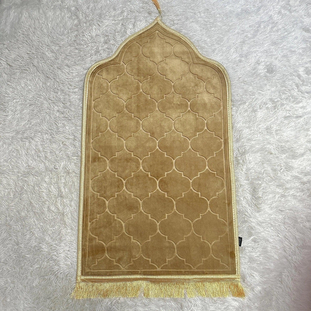 Tapis de prière MC010 en flanelle douce