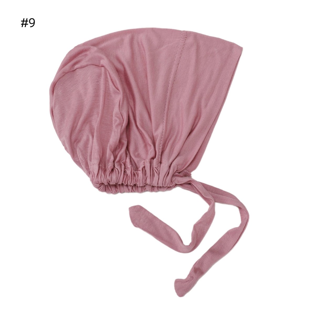 Bonnet Sous-Hijab en Coton Ajustable - Bandeau Respirant Anti-Glisse pour Hijab (MH125)