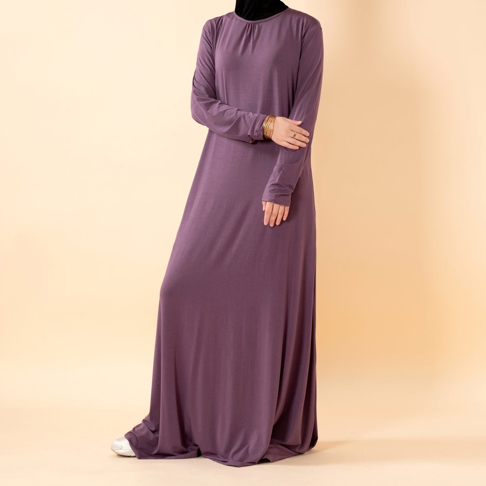 Robe évasée Premium Lenzing™ Modal en Natural Stretch (MA357)