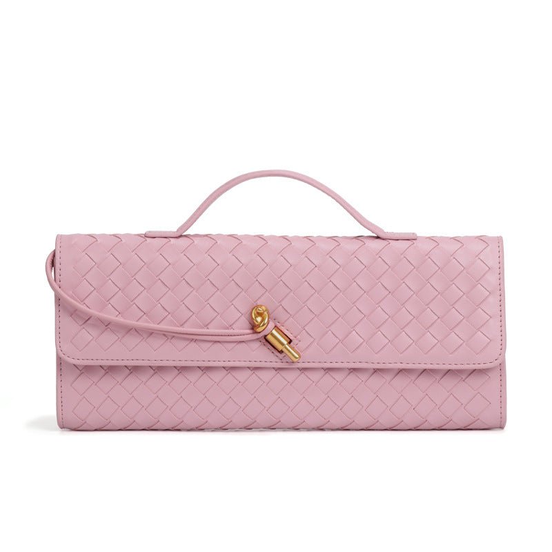 Pochette en cuir PU tissé (MAC432)