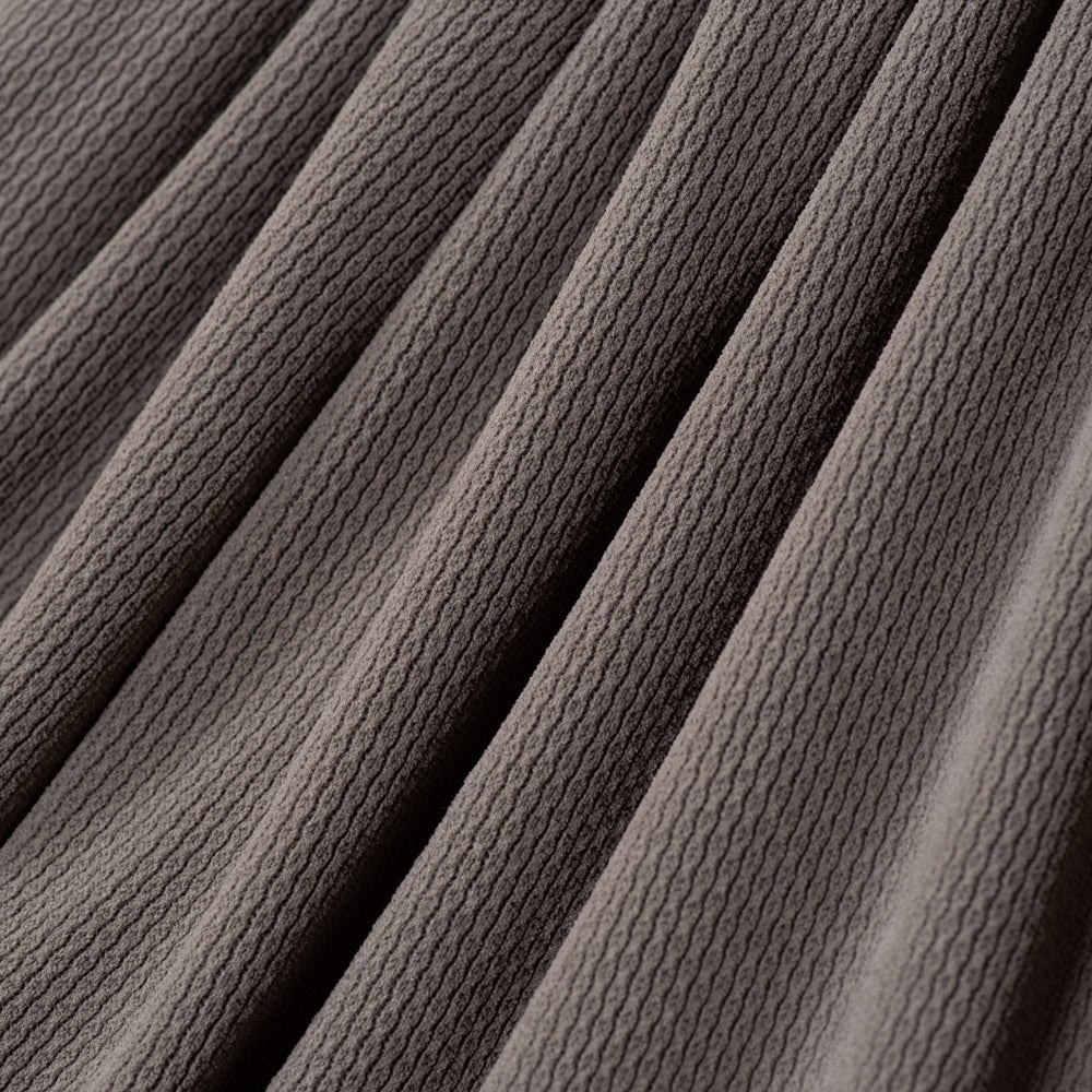 Abaya col roulé décontractée avec poches (MA383)
