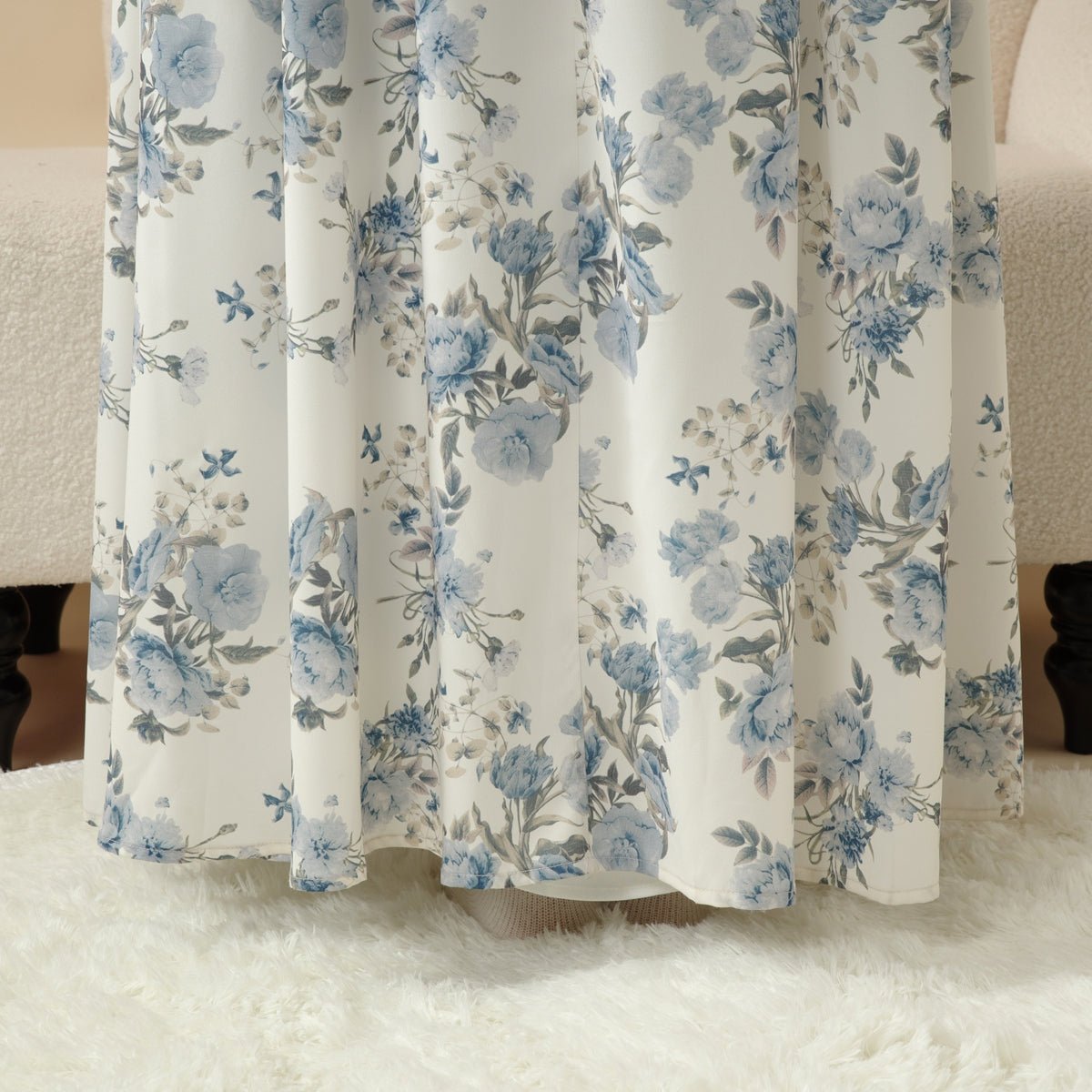 Abaya Réversible Imprimée (MA082)