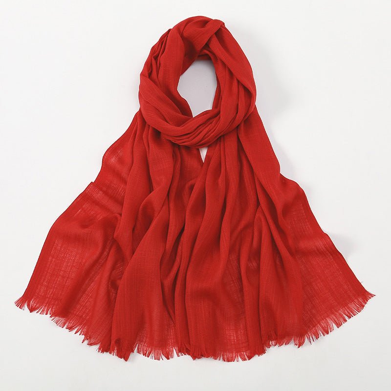 Écharpe Hijab en Coton Bambou (MH208)