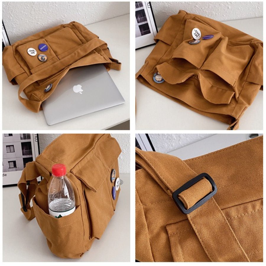 Spacieux Sac à Épaule Multi-Poches (MAC465)